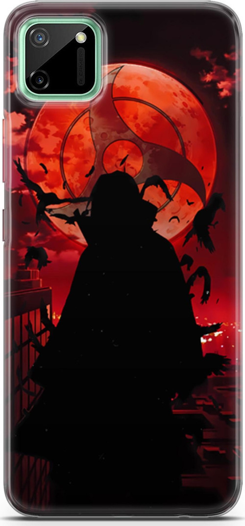 Realme C11 uyumlu Anime 27 Renkli Tasarım Naruto itachi Uchiha