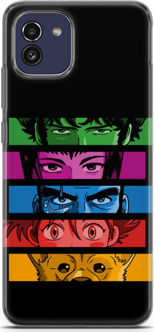 Samsung Galaxy A03 için Anime 34 Baskılı Telefon Kabı Cowboy Bebop