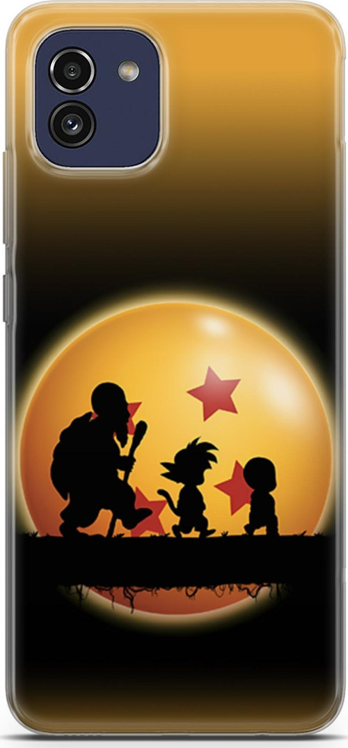 Samsung Galaxy A03 uyumlu Anime 40 Telefon Kabı Dragon Ball Yıldız