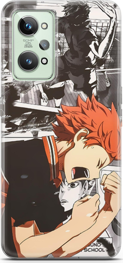 Realme GT 2 için Anime 20 Premium UV Haikyuu Hinata