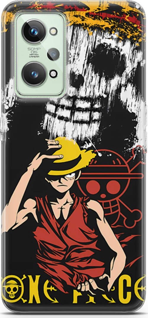 Realme GT 2 için Anime 24 Premium UV One Piece Luffy II