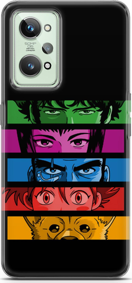 Realme GT 2 için Anime 34 Darbe Emici Cowboy Bebop
