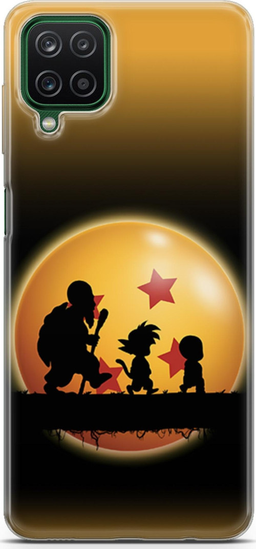Samsung Galaxy A12 için Anime 40 Koruyucu Kılıf Dragon Ball Yıldız
