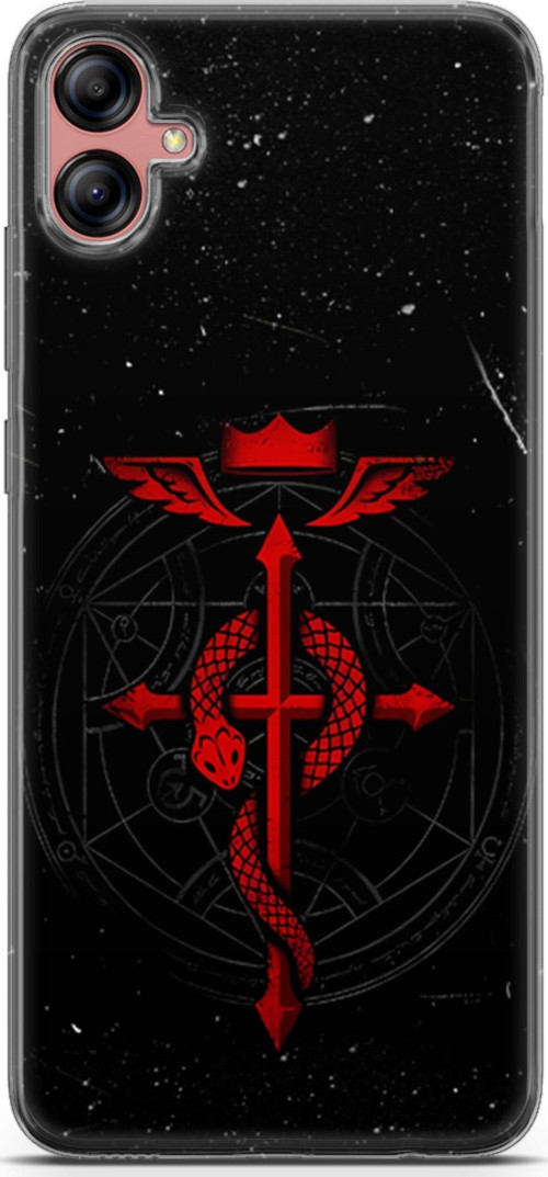 Samsung Galaxy A04e için Anime 37 Koruyucu Kılıf Fullmetal Alchemist Brotherhood