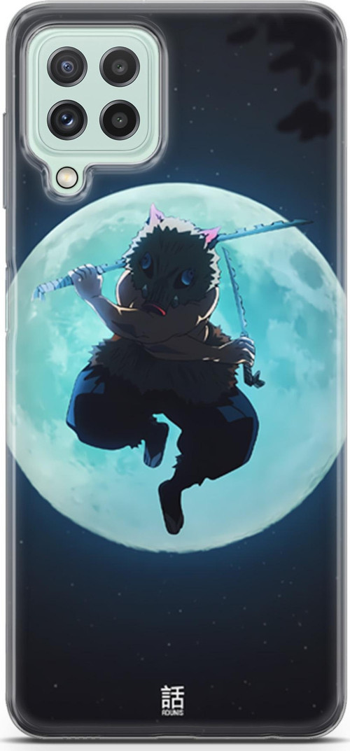Samsung Galaxy A22 uyumlu Anime 28 HQ Baskı Demon Slayer inosuke Hashibira