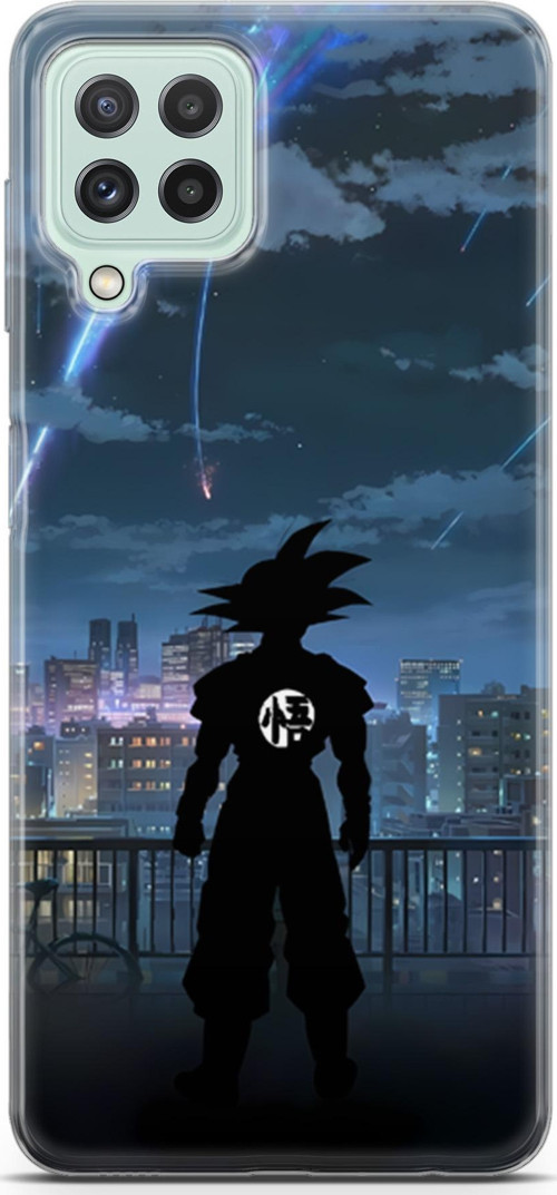 Samsung Galaxy A22 uyumlu Anime 30 Fit Baskılı Dragon Ball Goku
