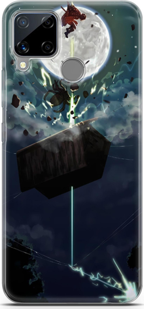 Realme C15 uyumlu Anime 9 Baskılı Demon Slayer Zenitsu