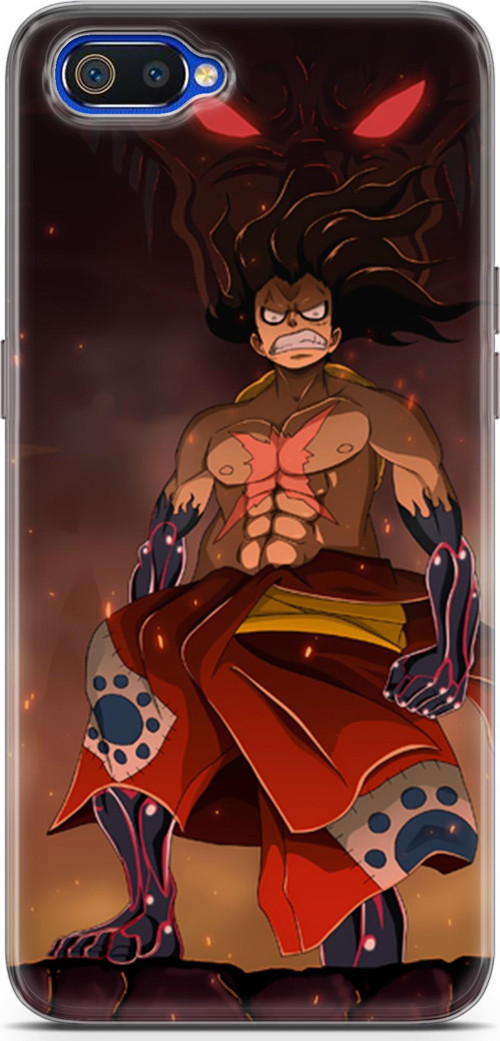 Realme C2 için Anime 21 4K Kapak One Piece Luffy I