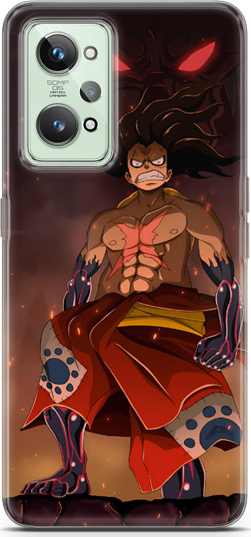Realme GT 2 uyumlu Anime 21 Koruyucu One Piece Luffy I