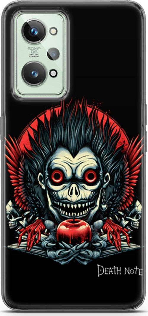 Realme GT 2 uyumlu Anime 23 Fit Baskılı Death Note Ryuk I