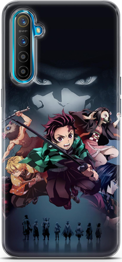 Realme XT için Anime 6 Lüks Demon Slayer II