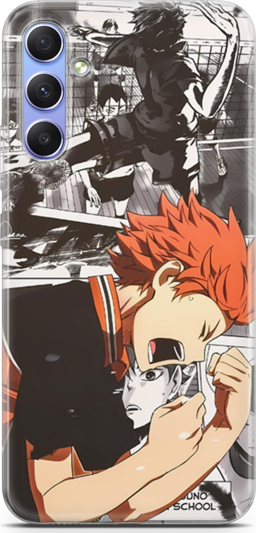 Samsung Galaxy A34 5G uyumlu Anime 20 Premium UV Haikyuu Hinata