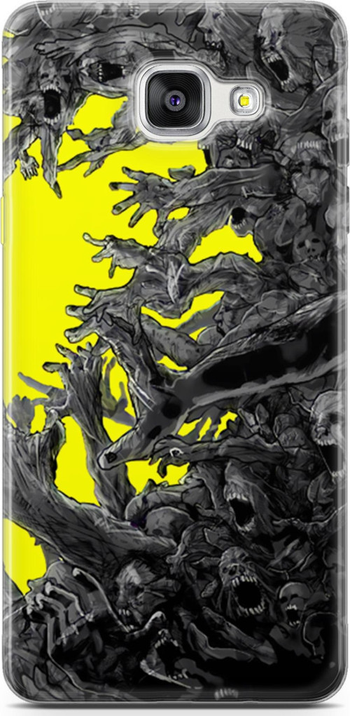 Samsung Galaxy A5 2016 için Anime 1 Baskılı Telefon Kabı Testere Chainsaw Man