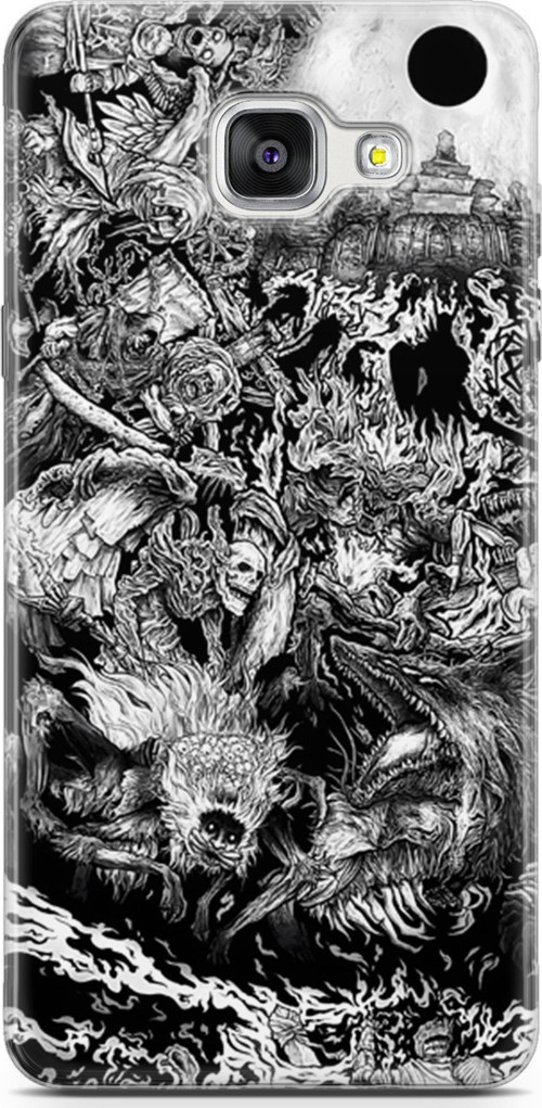 Samsung Galaxy A5 2016 için Anime 7 UV Silikon Berserk Dark Souls