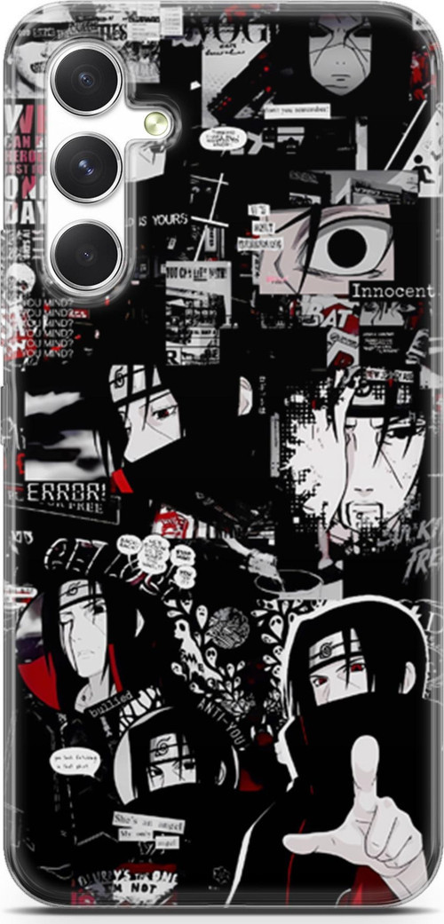 Samsung Galaxy A54 5G için Anime 29 HD UV Baskı Itachi Uchiha