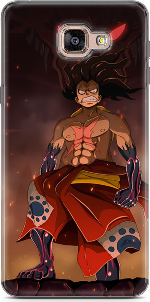 Samsung Galaxy A7 2016 için Anime 21 TPU One Piece Luffy I