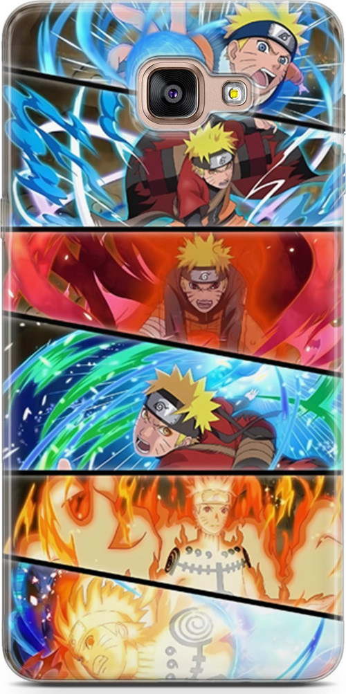 Samsung Galaxy A7 2016 uyumlu Anime 18 Arka Kapak Naturo Anime