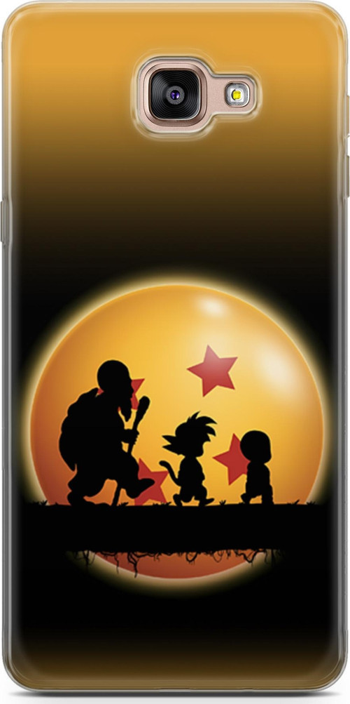 Samsung Galaxy A7 2016 uyumlu Anime 40 Fit Baskılı Dragon Ball Yıldız