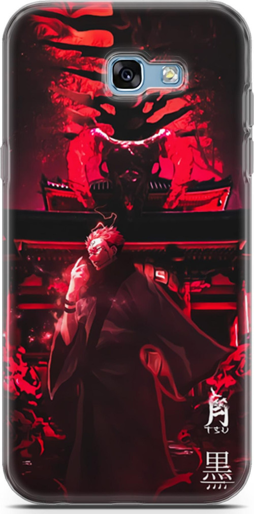 Samsung Galaxy A7 2017 için Anime 11 Arka Kapak Jujutsu Kaisen Ryomen Sukuna