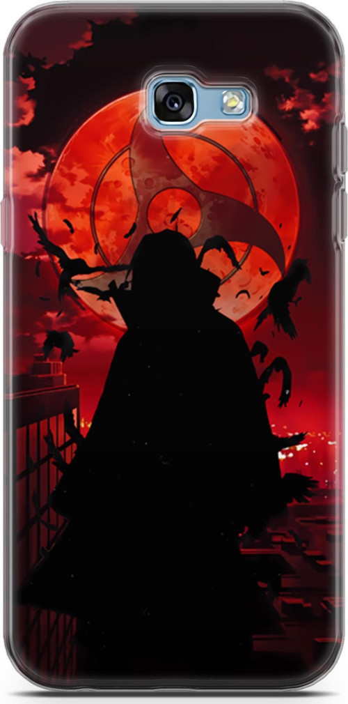 Samsung Galaxy A7 2017 için Anime 27 Soft Silikon Naruto itachi Uchiha