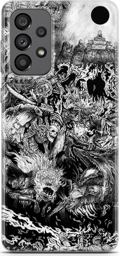 Samsung Galaxy A73 5G için Anime 7 HD Tasarım Berserk Dark Souls