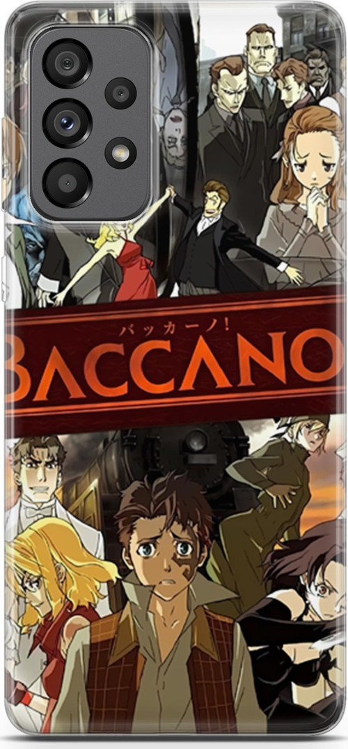 Samsung Galaxy A73 5G için Anime 4 Premium UV Baccano Anime