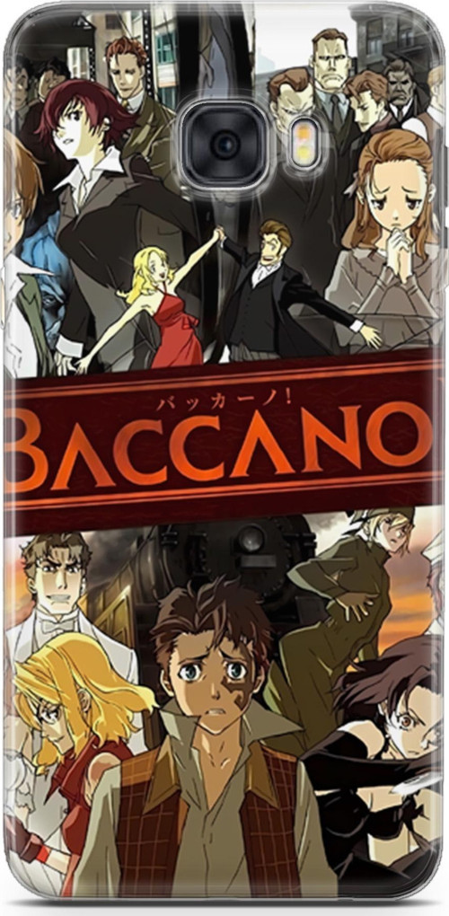 Samsung Galaxy C5 Pro için Anime 4 Baskılı Telefon Kabı Baccano Anime
