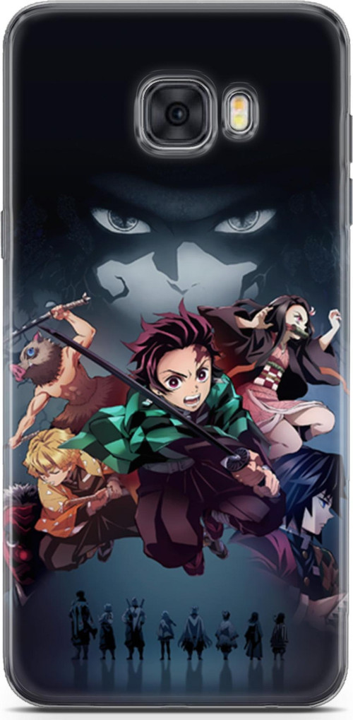 Samsung Galaxy C5 Pro için Anime 6 HD Baskı Demon Slayer II