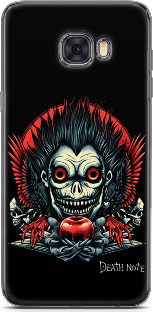 Samsung Galaxy C5 Pro uyumlu Anime 23 Telefon Kabı Death Note Ryuk I
