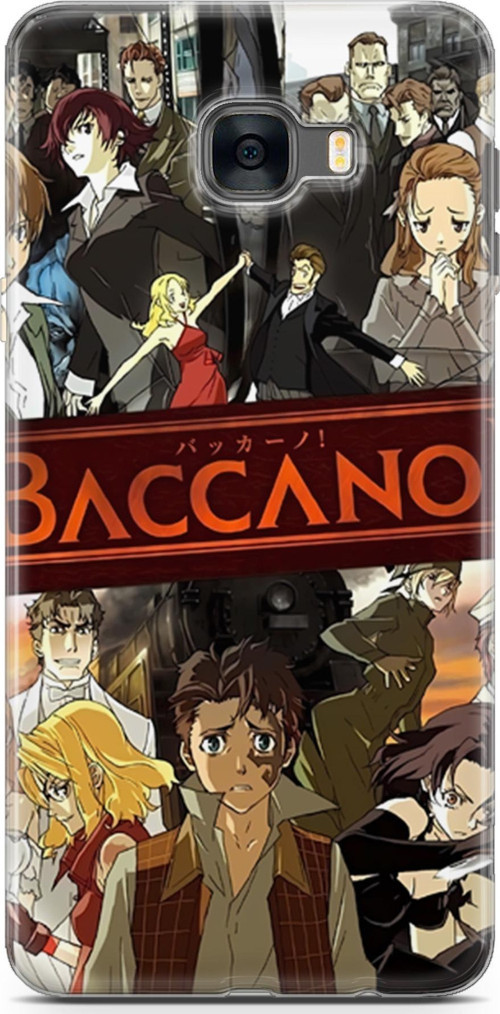 Samsung Galaxy C7 uyumlu Anime 4 HD Tasarım Baccano Anime