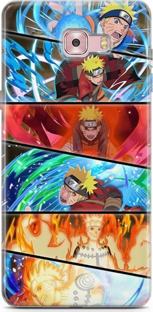 Samsung Galaxy C9 için Anime 18 HD Baskı Naturo Anime