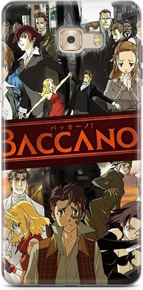 Samsung Galaxy C9 Pro uyumlu Anime 4 UV Lans Baccano Anime