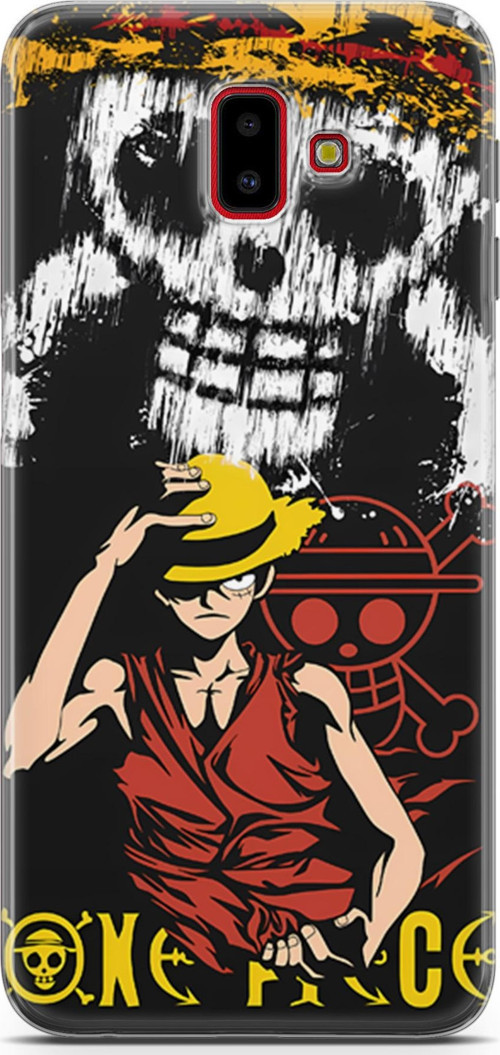 Samsung Galaxy J6 Plus için Anime 24 HD Premium One Piece Luffy II