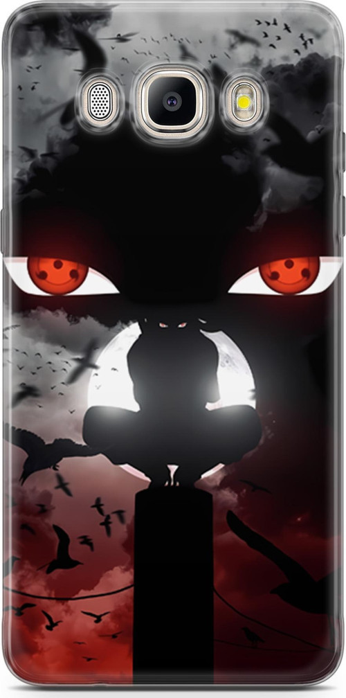 Samsung Galaxy J7 2015 için Anime 33 TPU Silikon Uchiha Naruto itachi