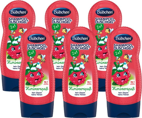 Frambuazlı Çocuk Şampuanı Ve Duş Jeli 230 Ml X 6 Adet