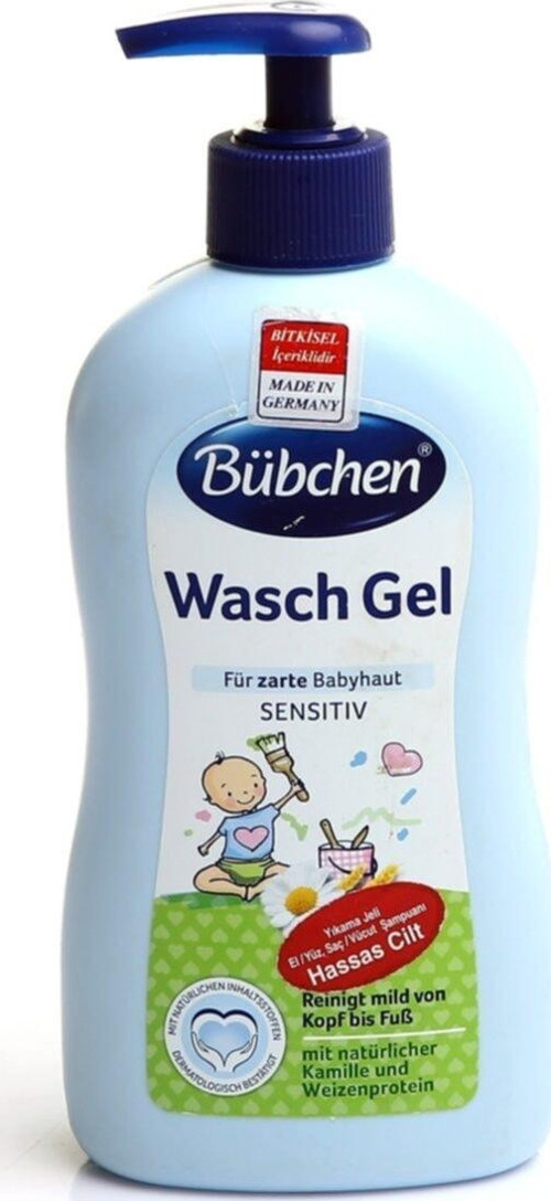 Hassas Ciltler Için Bebek Yıkama Jeli 400 Ml