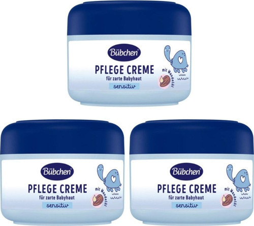 Pflege Creme 75 Ml El Ve Yüz Için Bebek Bakım Kremi X 3 Adet