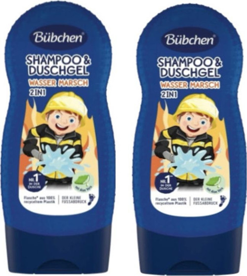 Wasser Marsch 2'si 1 Arada Şampuan & Duş Jeli 230ml X 2 Adet