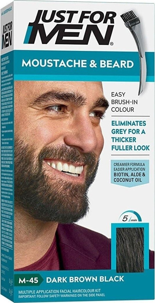 M-45 Dark Brown Black Sakal Bıyık Boyası