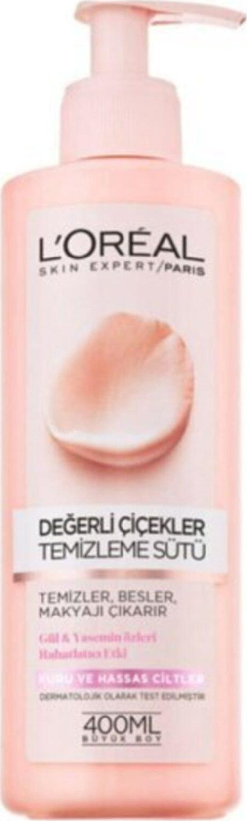 Değerli Çiçekler Temizleme Sütü Kuru Ve Hassas Ciltler 400ml