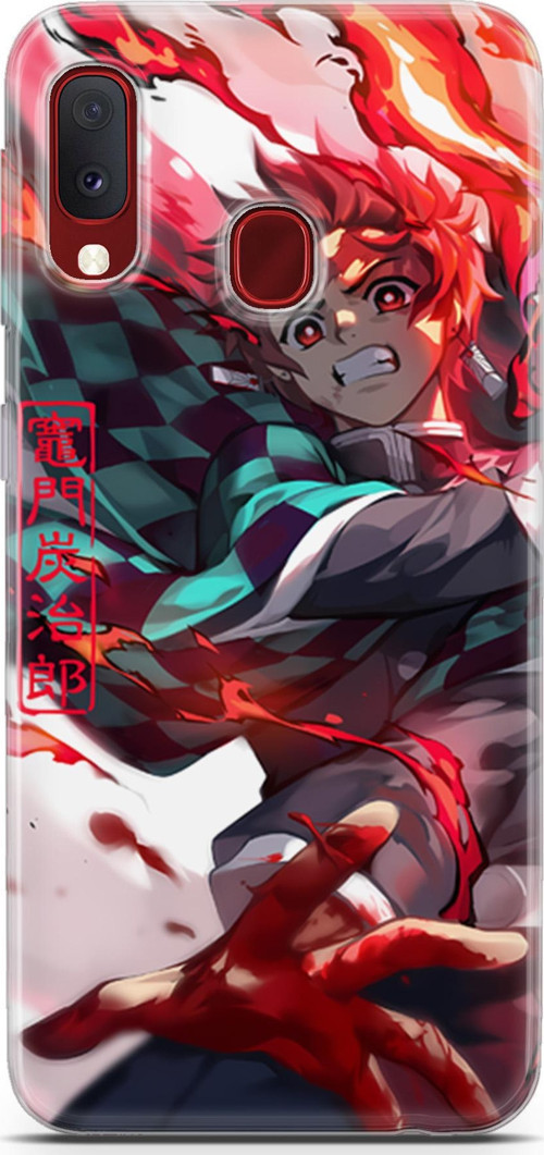 Samsung Galaxy A20e uyumlu Anime 19 Lüks Kimetsu No Yaiba