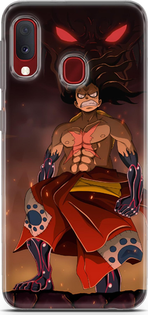 Samsung Galaxy A20e uyumlu Anime 21 Silikon Kapak One Piece Luffy I