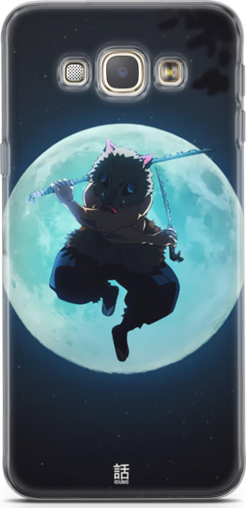 Samsung Galaxy A8 2016 için Anime 28 Koruyucu Demon Slayer inosuke Hashibira