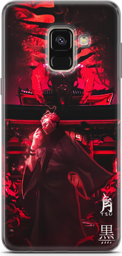 Samsung Galaxy A8 2018 uyumlu Anime 11 HD UV Baskı Jujutsu Kaisen Ryomen Sukuna