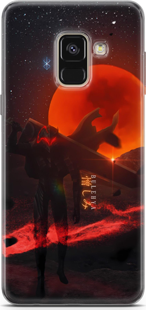Samsung Galaxy A8 2018 uyumlu Anime 13 Arka Kapak Berserk Gattsu
