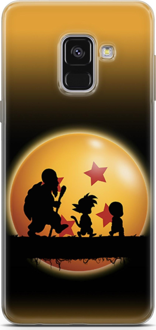 Samsung Galaxy A8 Plus 2018 için Anime 40 UV Lans Dragon Ball Yıldız