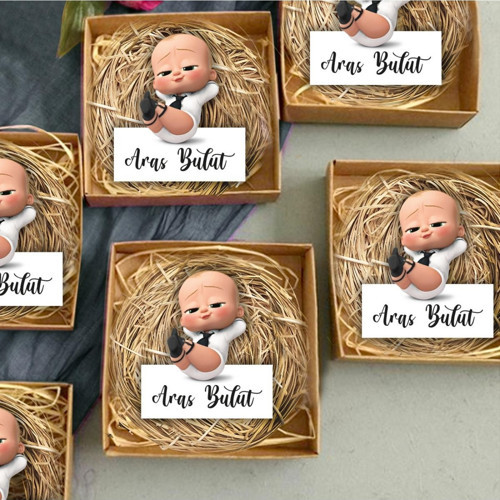 Bebek Çocuk Özel Gün Ahşap Magnet 20 Li Model No:490