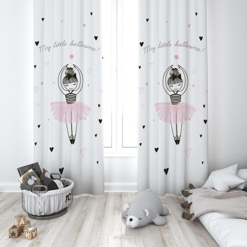 Çocuk Odası Dijital Baskılı 135x260cm Tek Kanat Fon Perde Model 00013
