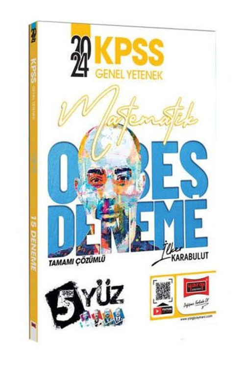 2024 KPSS 5Yüz Ekibi Matematik Tamamı Çözümlü 15 Deneme