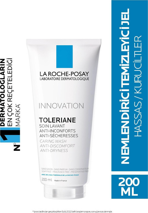 Toleriane Caring Wash Nemlendiren Temizleyici Jel 200 ml